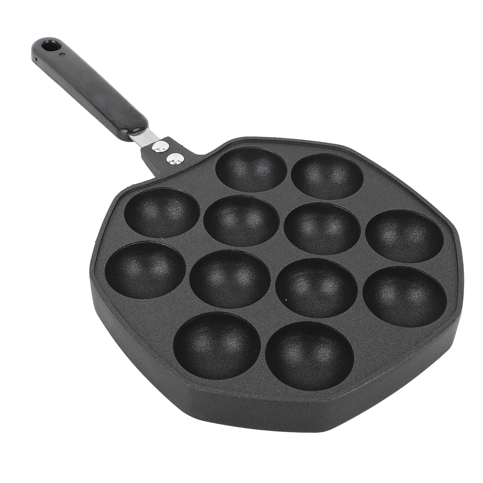 Takoyaki Grill Plate - Panela para Takoyaki com 12 Moldes,