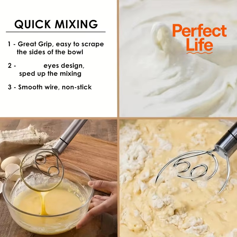 Misturador de massa de aço ino - Danish Pancake Pan avaliação e preço